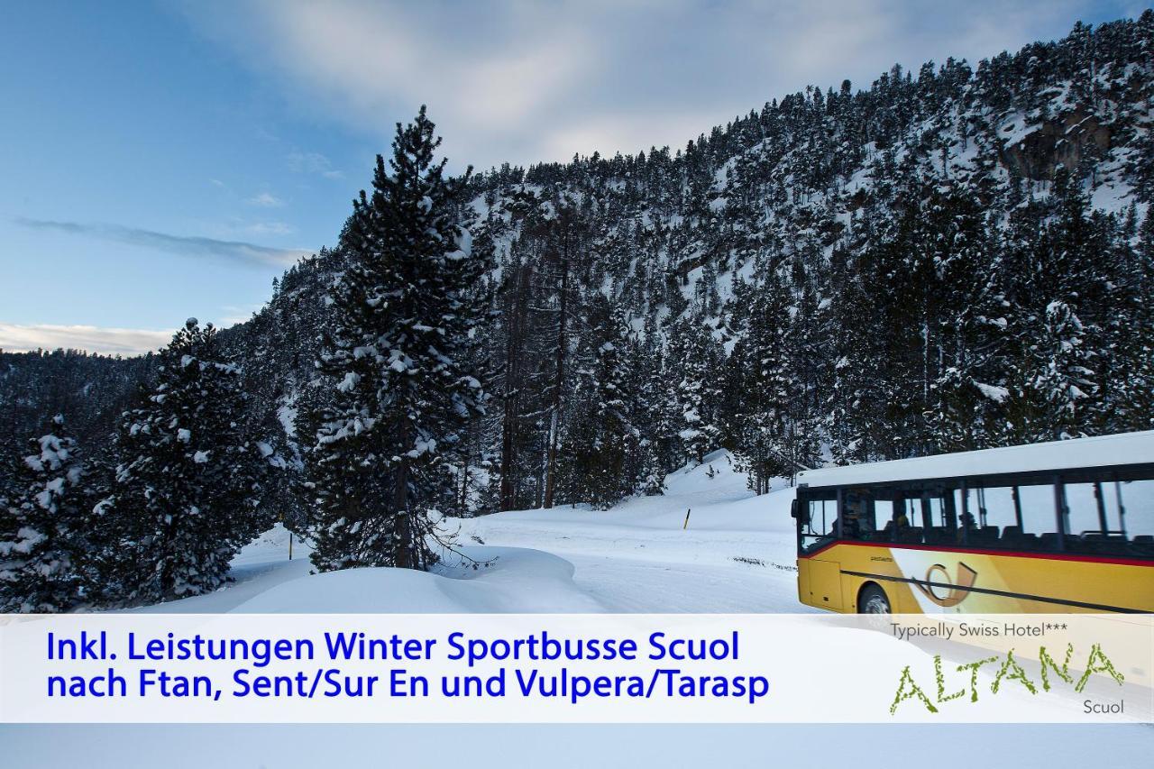 Typically Swiss Hotel Altana Scuol Eksteriør bilde