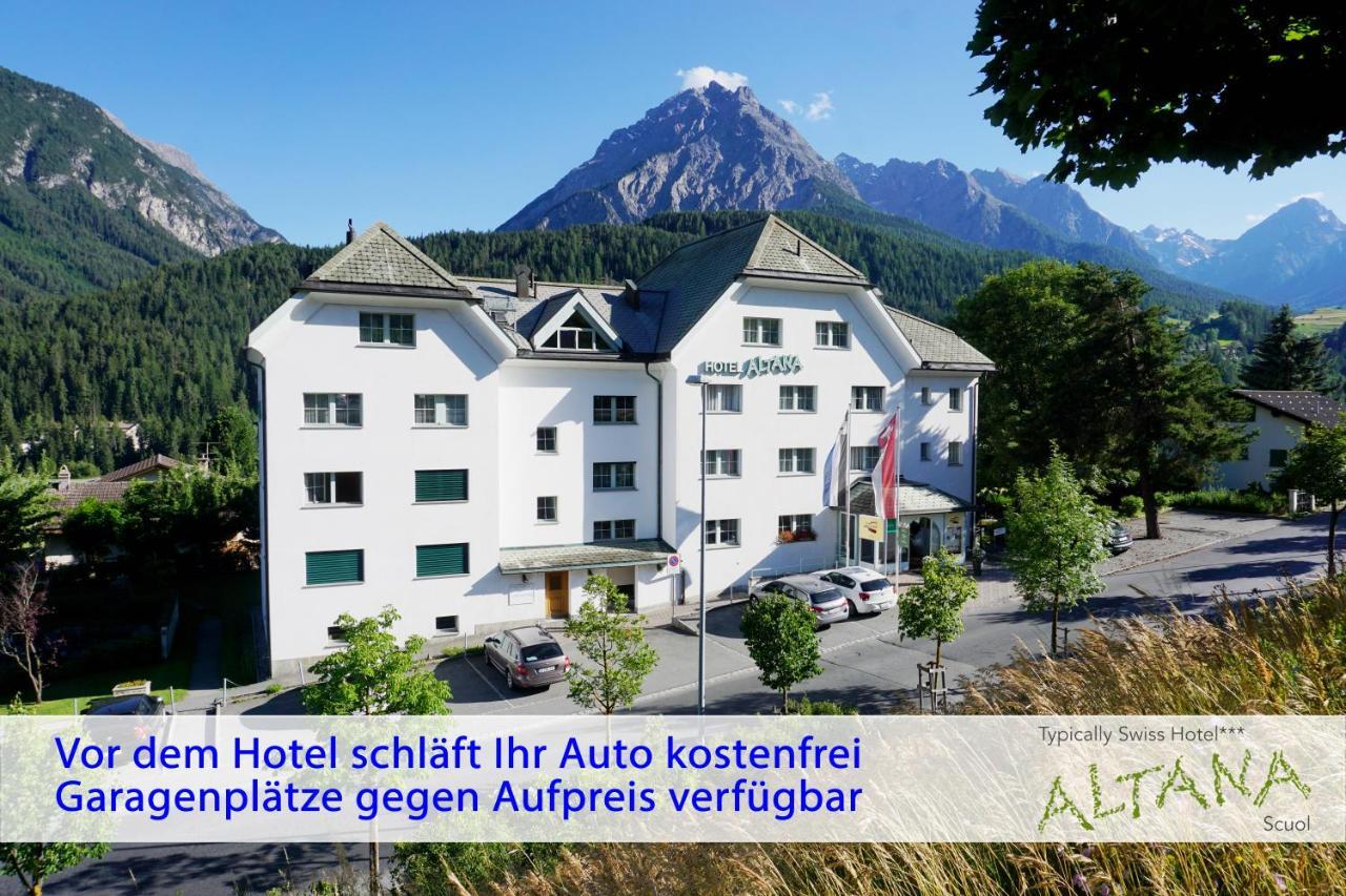 Typically Swiss Hotel Altana Scuol Eksteriør bilde