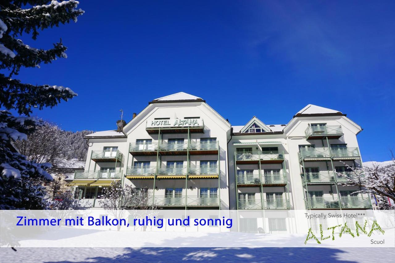 Typically Swiss Hotel Altana Scuol Eksteriør bilde